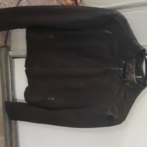 Leather jacket